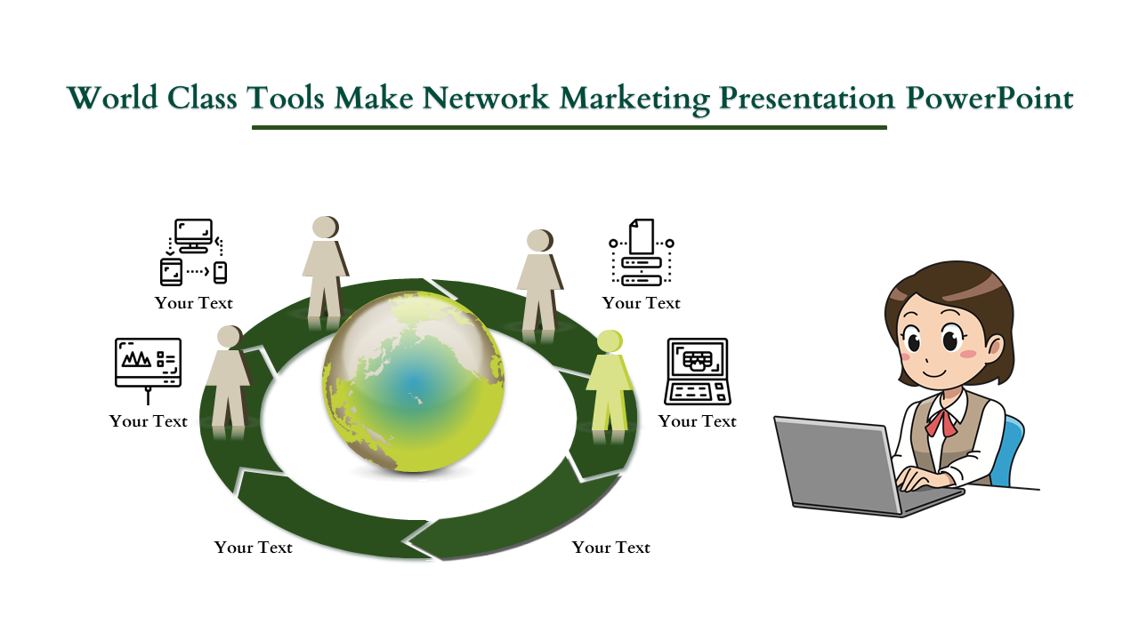 Awesome Network Marketing Presentation PowerPoint Template